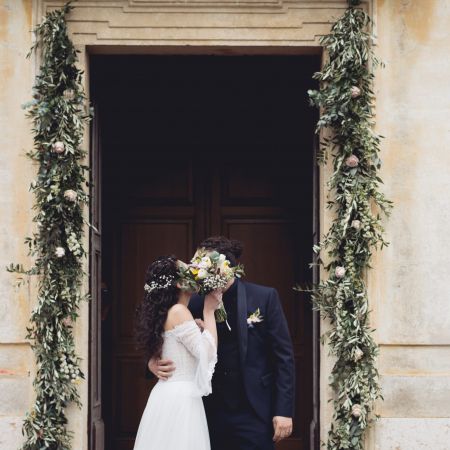 Sposarsi in primavera: il matrimonio tinta pastello di Angelo e Giulia
