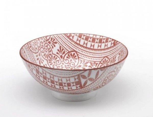 Bowl Porcellana Damasco Set 2 Pezzi