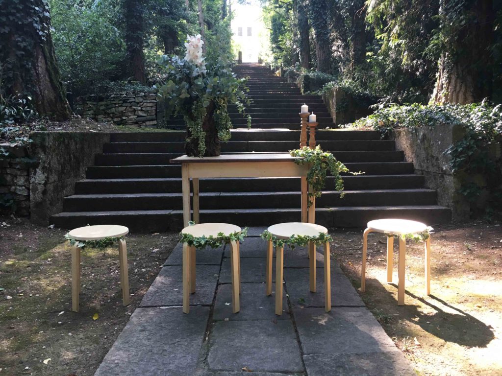 Matrimonio nel verde