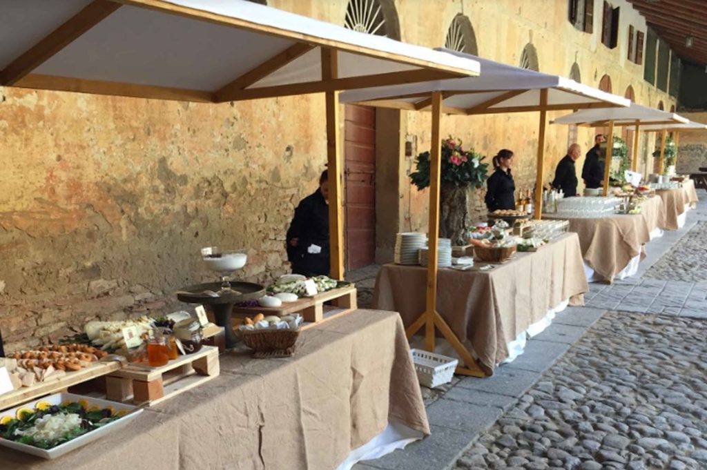 buffet di matrimonio