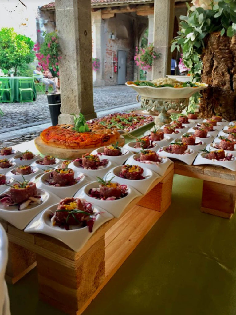 buffet di matrimonio