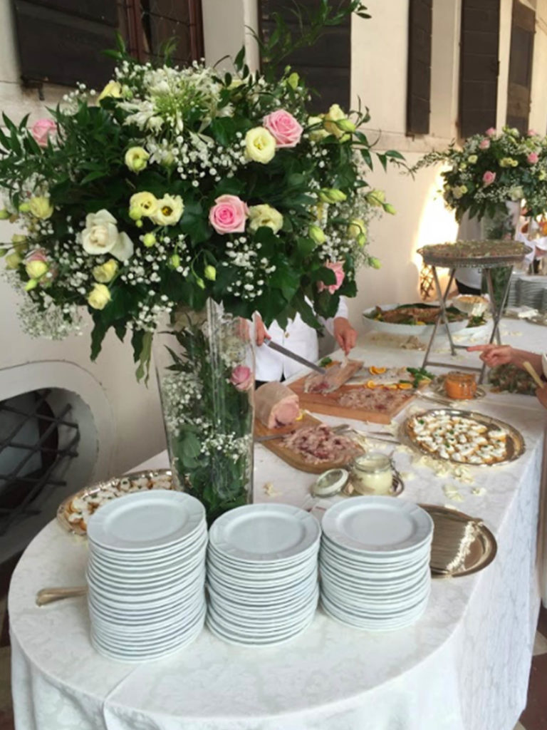 buffet di matrimonio