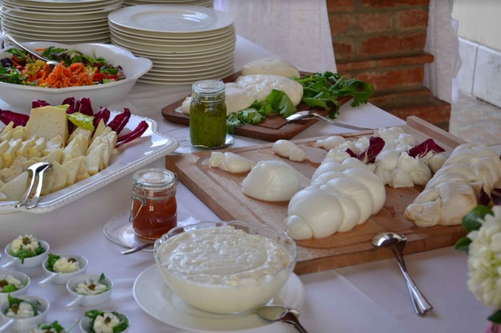 buffet di matrimonio