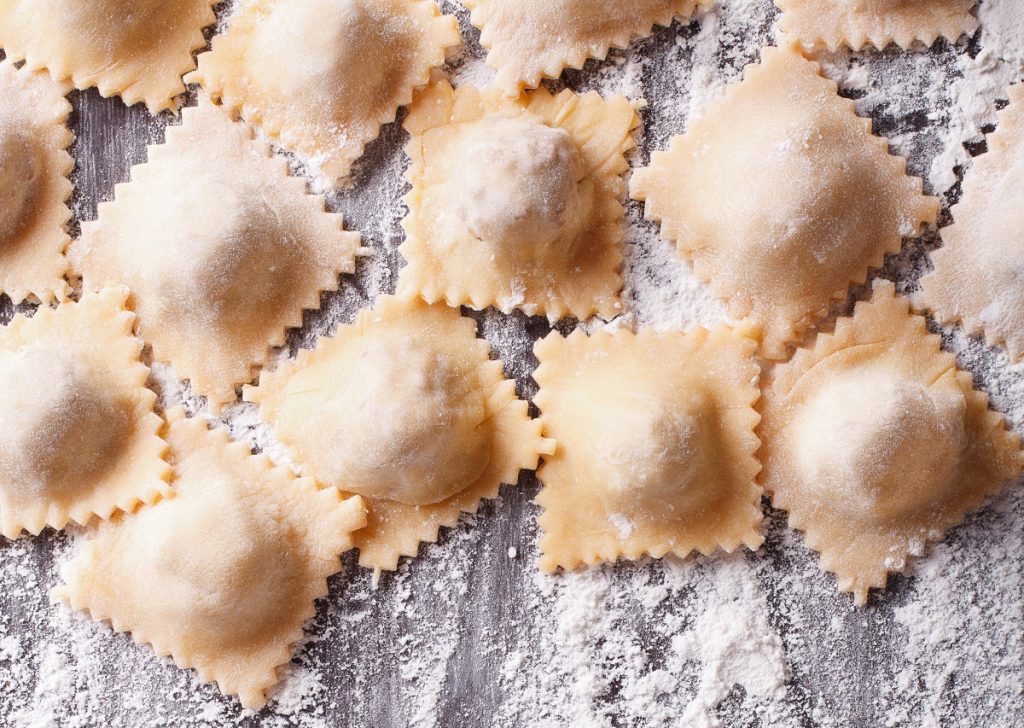 Ravioli di pesce spada