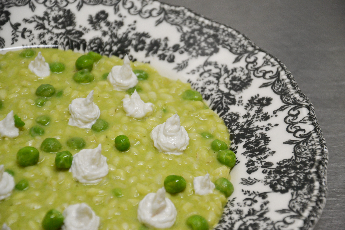 Risi e bisi con baccala mantecato_03